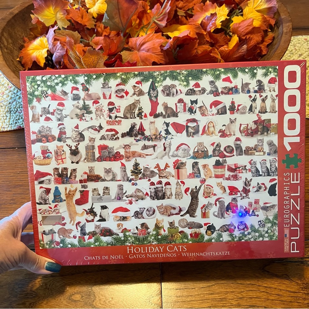 Holiday Cats puzzle